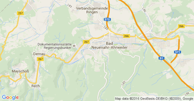 Karte Königsfeld in der Eifel