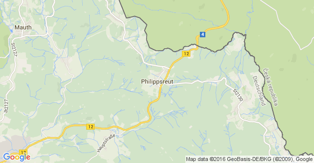 Karte Philippsreut