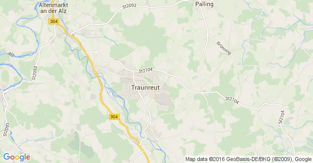 Karte Nußdorf im Chiemgau