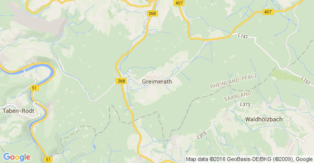 Karte Greimerath bei Trier