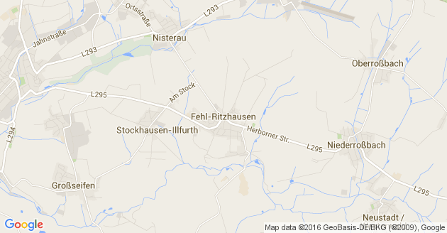 Karte Fehl Ritzhausen