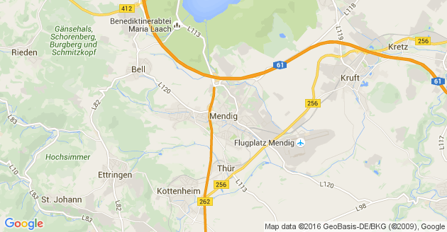 Karte Mendig