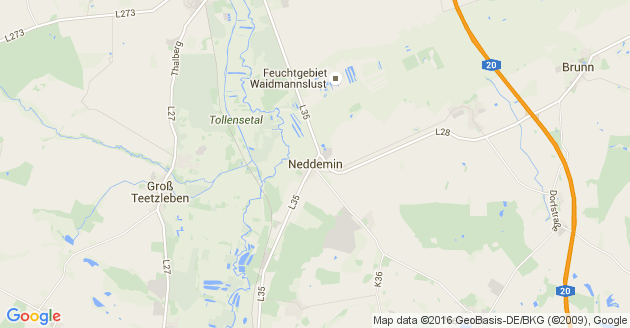 Karte Neddemin