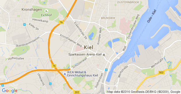 Karte Kiel