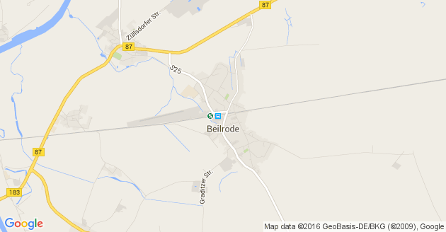 Karte Beilrode