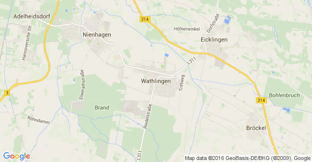 Karte Wathlingen