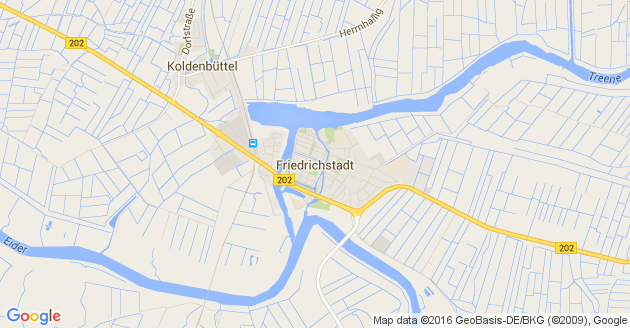 Karte Friedrichstadt