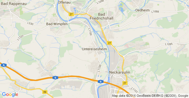 Karte Untereisesheim