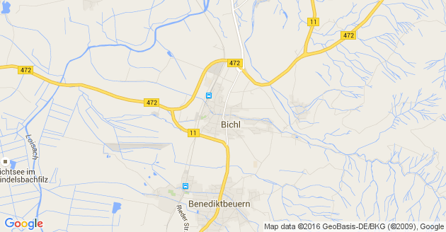 Karte Bichl bei Bad Tölz