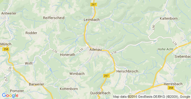 Karte Reifferscheid bei Adenau