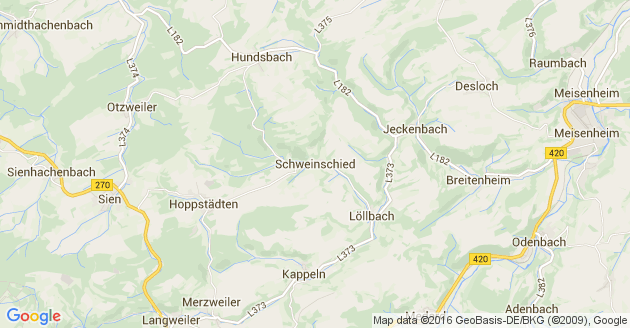Karte Schweinschied