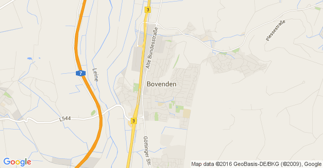Karte Bovenden
