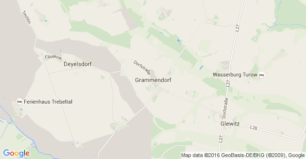 Karte Grammendorf