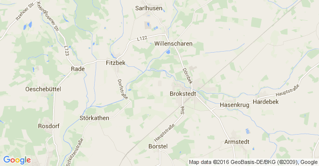 Karte Hasenkrug bei Brokstedt