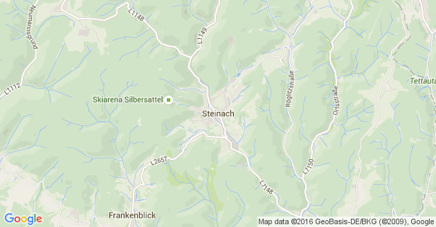 Karte Steinach in Thüringen