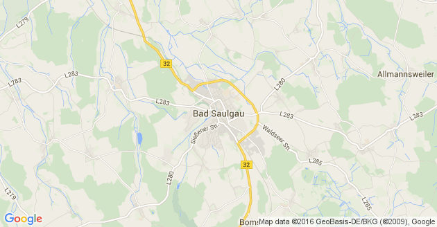 Karte Hohentengen bei Bad Saulgau