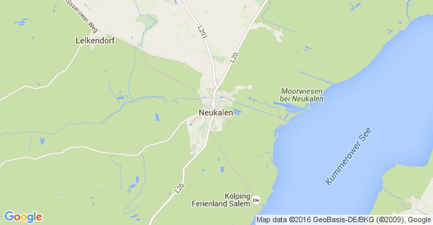 Karte Neukalen