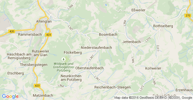 Karte Niederstaufenbach