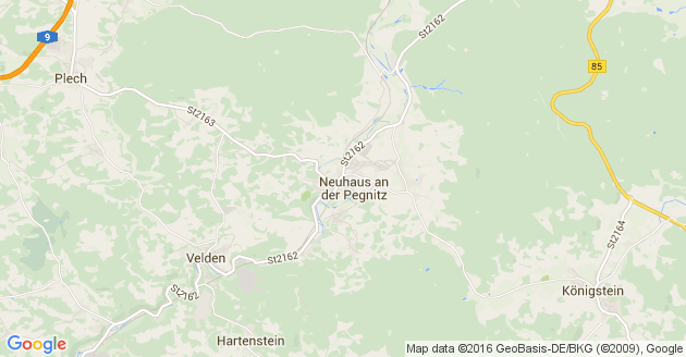 Karte Neuhaus an der Pegnitz