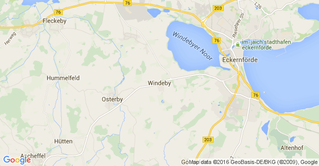 Karte Windeby