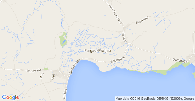 Karte Fargau Pratjau