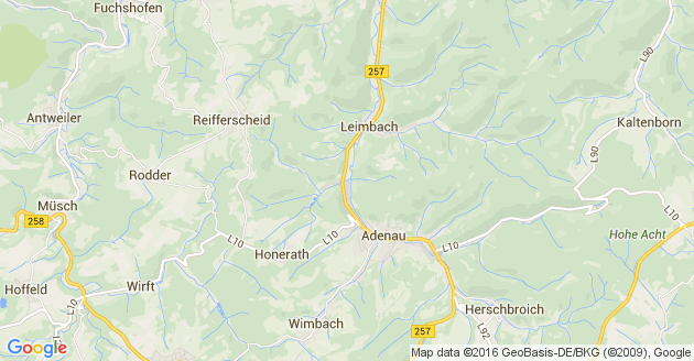 Karte Leimbach bei Adenau