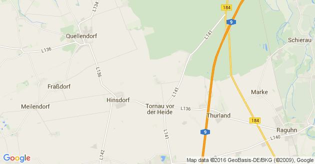 Karte Raguhn-Jeßnitz