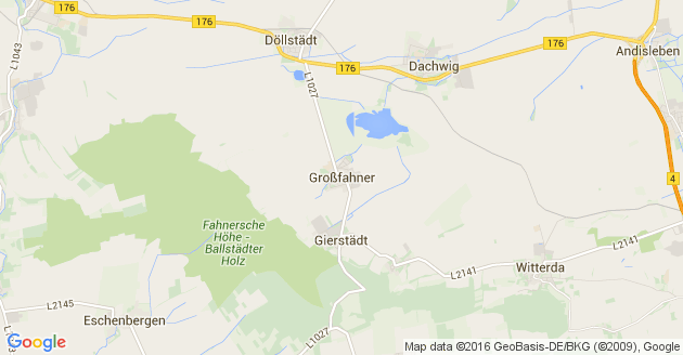 Karte Großfahner