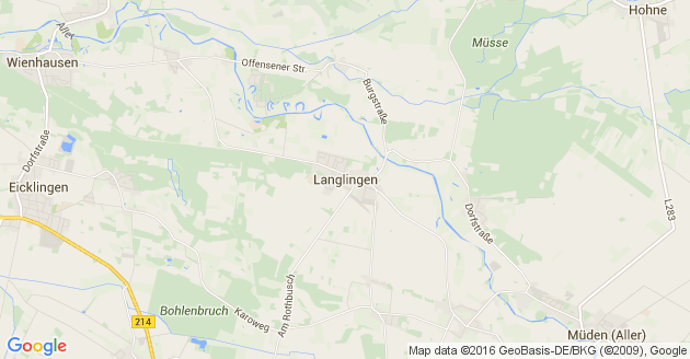 Karte Langlingen