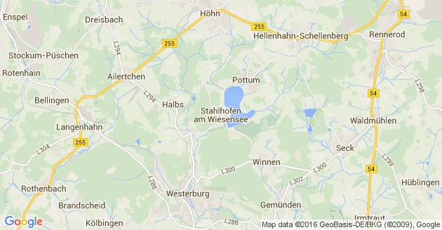 Karte Stahlhofen am Wiesensee