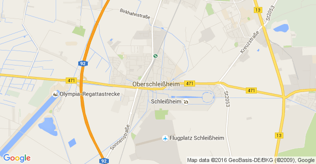 Karte Oberschleißheim