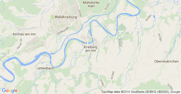 Karte Kraiburg am Inn
