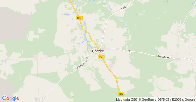 Karte Görzke