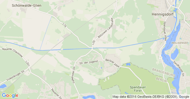 Karte Schönwalde Post Waldeshöhe