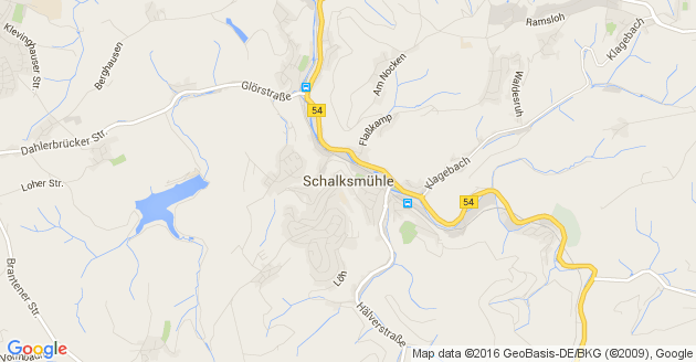 Karte Schalksmühle