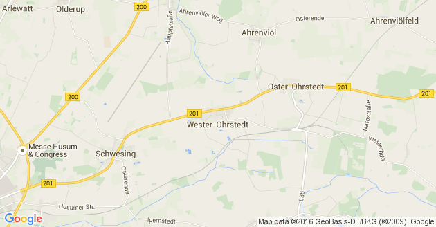 Karte Wester Ohrstedt