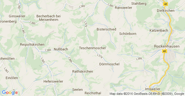 Karte Teschenmoschel