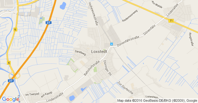 Karte Loxstedt