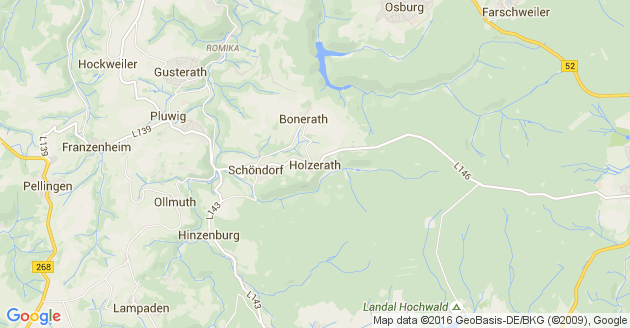 Karte Holzerath