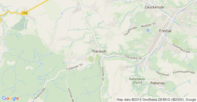 Karte Tharandt