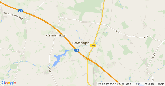 Karte Gerdshagen