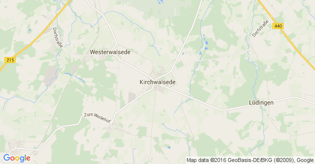 Karte Kirchwalsede