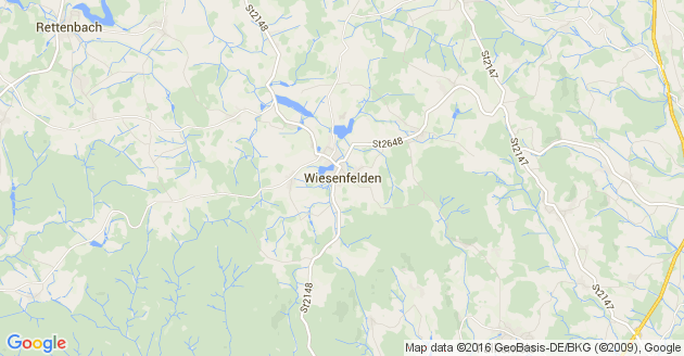 Karte Wiesenfelden