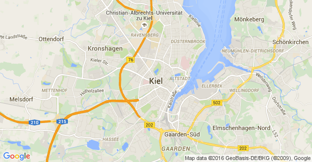 Karte Rodenbek bei Kiel