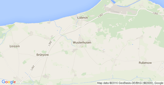Karte Wusterhusen