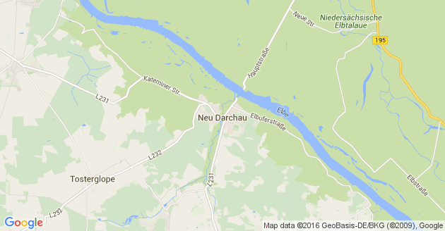 Karte Neu Darchau