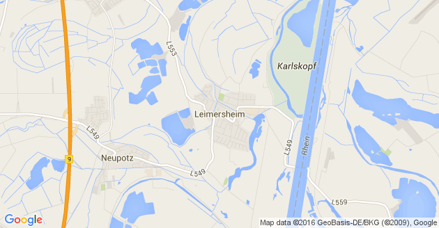 Karte Leimersheim