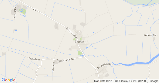 Karte Zechin