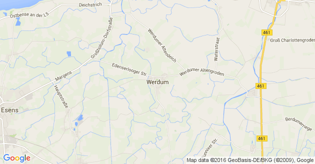 Karte Werdum