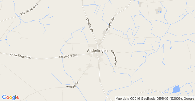 Karte Anderlingen